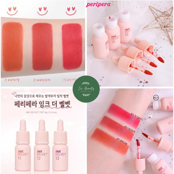 [Chính Hãng 2020]  Son Kem Lì Peripera Lip Tint Ink Velvet Tint Phiên Bản Giới Hạn | BigBuy360 - bigbuy360.vn
