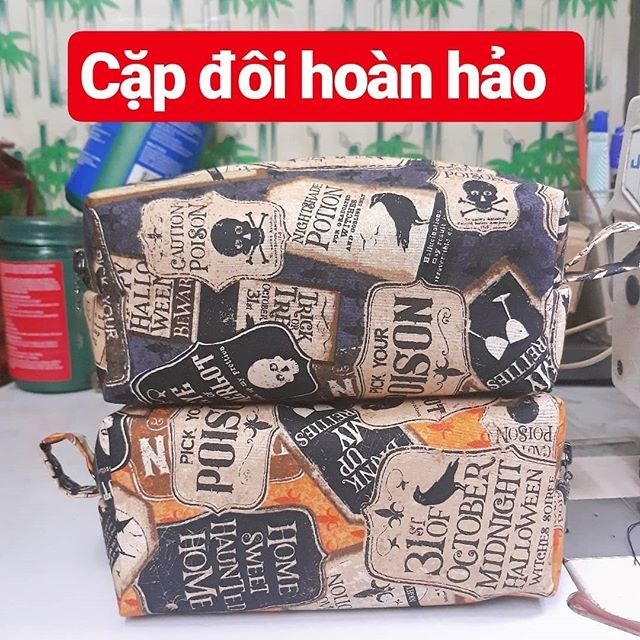 Hộp bút vải poision