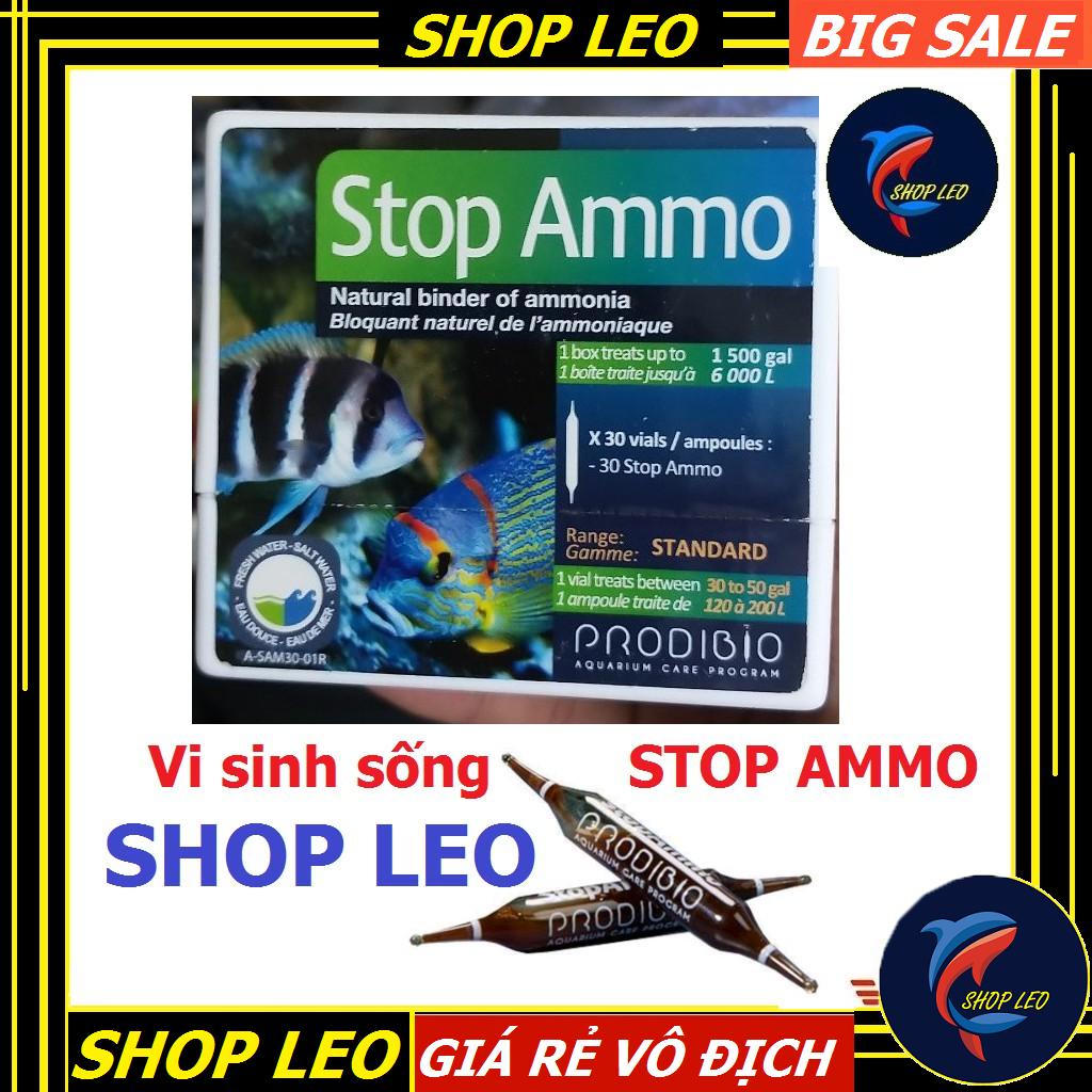 Bio STOP AMMO cho hồ thủy sinh - Vi sinh Cao cấp hồ cá - Vi sinh Hồ thủy sinh- hồ nước mặn