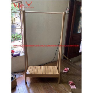 Mua Giá Treo Quần Áo FREESHIP Kệ Treo Quần Áo Chữ A 1 Tầng Đa Năng Gỗ MDF Cao Cấp