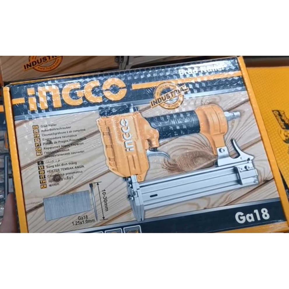 Máy bắn đinh Thẳng dùng khí nén Ingco ABN10301-3