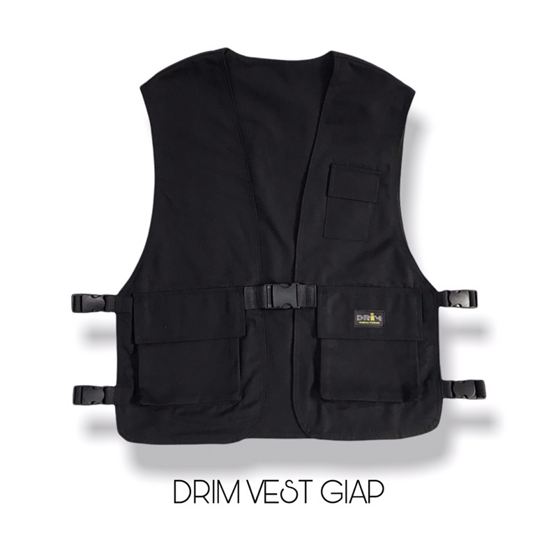 [Mã BMBAU30 giảm 50K đơn 99K] Áo gile vest unisex nam nữ tiện dụng Drim Vest Giáp