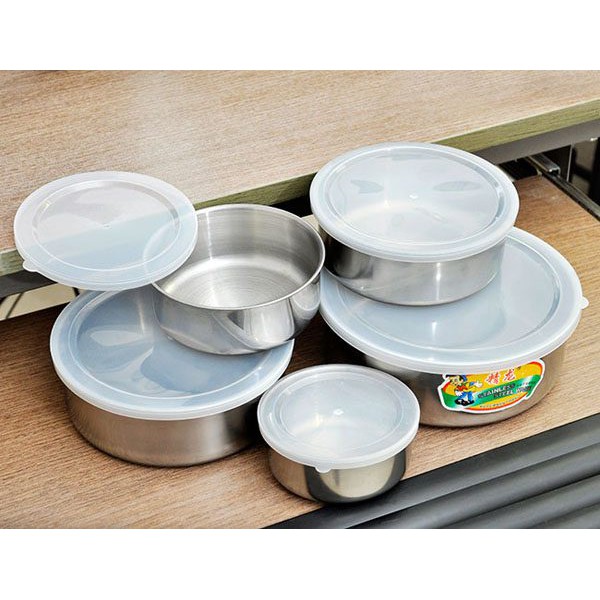 Bộ 5 Thố Đựng Thức Ăn Tiện Dụng Gia Đình