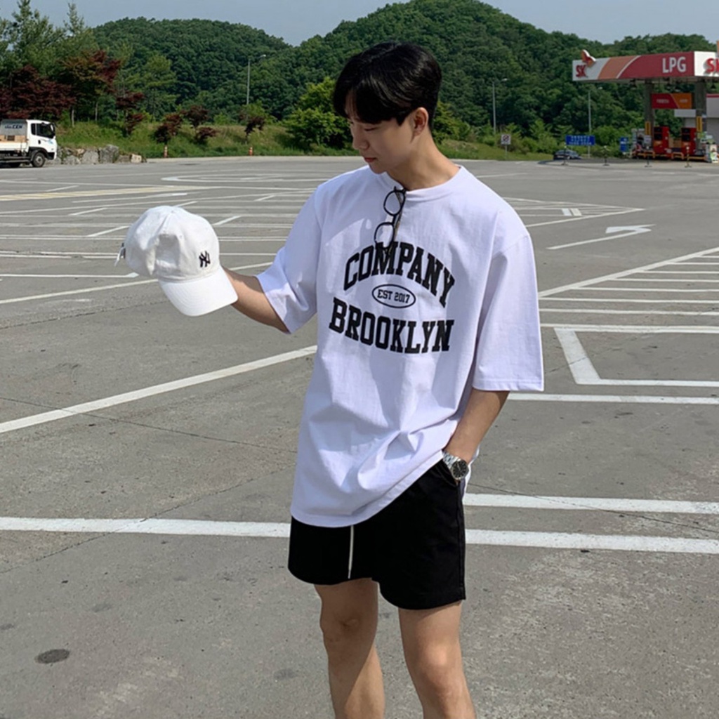 Áo Phông Nam Hè BRO 2 Màu Phong Cách Unisex Cotton Mịn Thời Trang Thể Thao