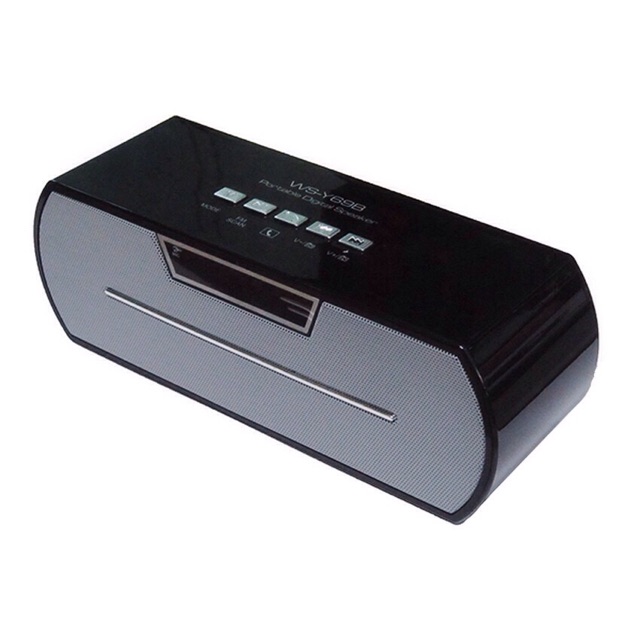 Loa bluetooth WSTER WS-Y69B (Đen)