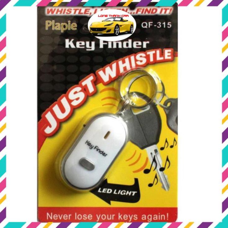 ⚡️KEY FINDER⚡️ Móc Chìa Khóa Huýt Sáo Gắn Thiết Bị Định Vị GPS Có Đèn Nhấp Nháy Chất Lượng Cao