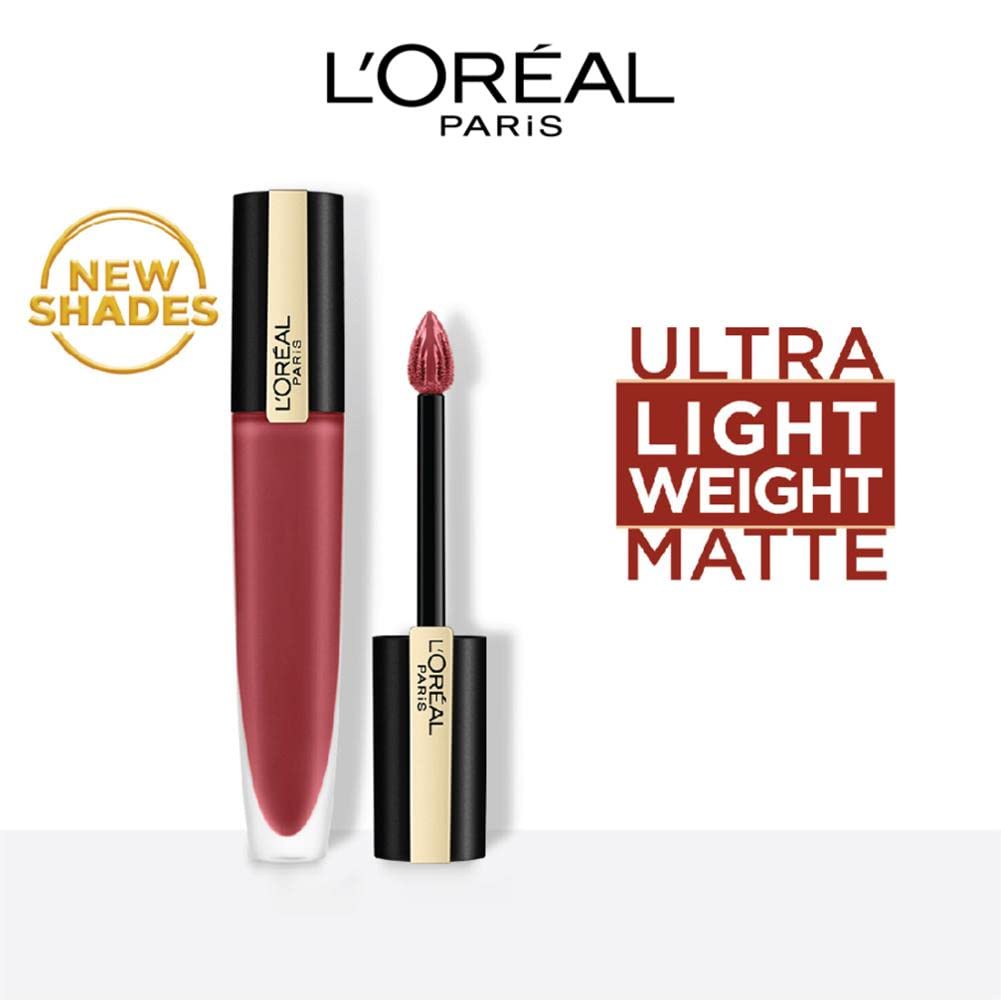 Son Kem Lì L'Oreal Paris Rouge Signature Matte Liquid Lipstick 7ml