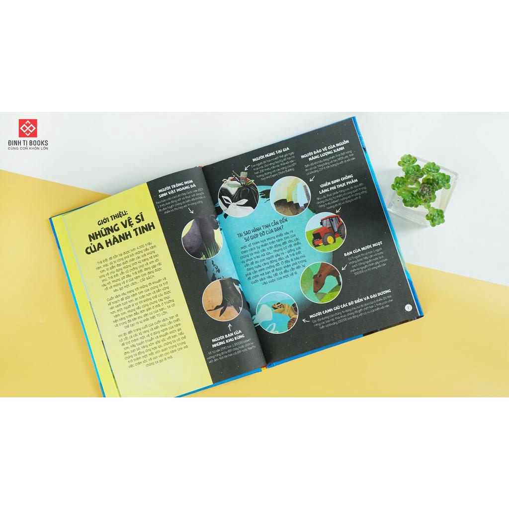 Sách - Những vệ sĩ của hành tinh - Cách để trở thành một người hùng bảo vệ hệ sinh thái - Đinh Tị Books