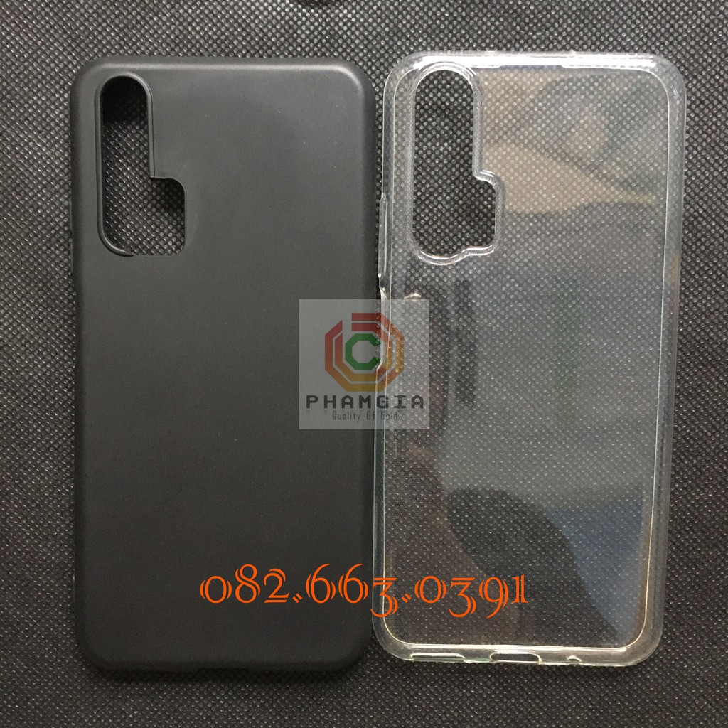 Ốp lưng Honor 20/ honor 20 pro dẻo đen , dẻo trong siêu bền