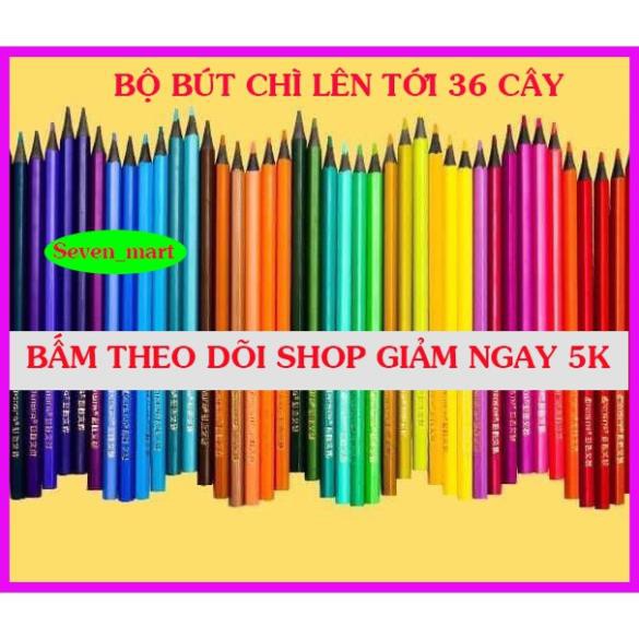 [36 CÂY] Bộ Bút Chì Màu Pensing 36 Cây Cho Bé Thỏa Sức Sáng Tạo - HV Store 487