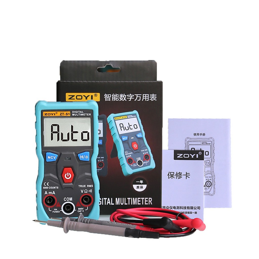 Đồng hồ vạn năng ZOYI ZT-S1 thang đo tự động AUTO - Bảo hành 6 tháng