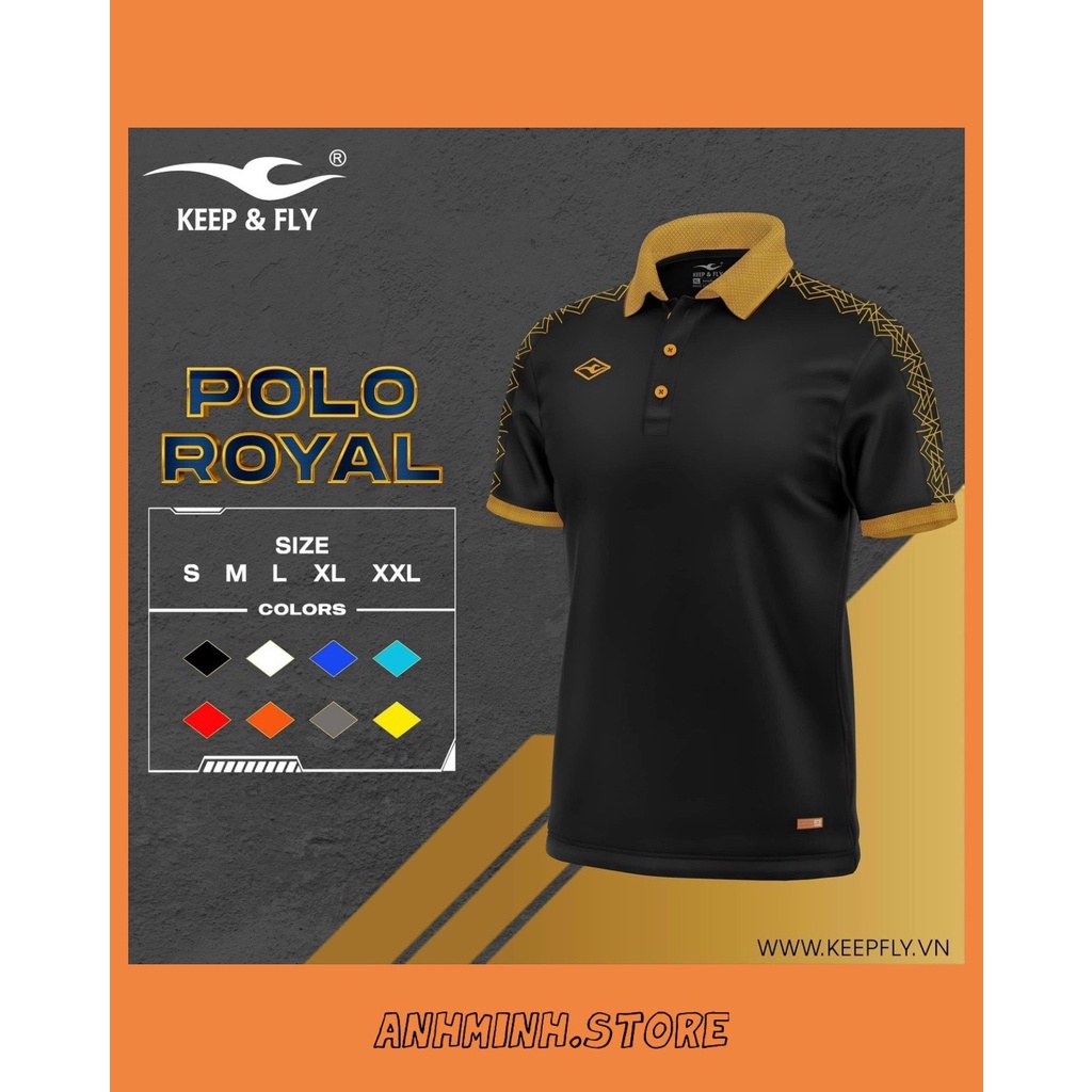 ÁO POLO ROYAL NAM NỮ KEEP & FLY MẪU MỚI – ÁO ĐỒNG PHỤC