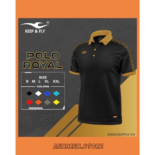 Áo polo royal nam nữ keep & fly mẫu mới – áo đồng phục