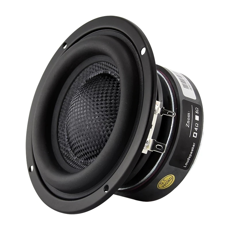 1 loa Subwoofer 4 Inch 50W 4Ohm 8Ohm cho xe hơi