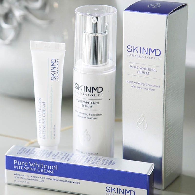 Bộ Dưỡng Trắng SkinMD Chăm Sóc Da Mặt dưỡng trắng, cấp ẩm , tái tạo làn da