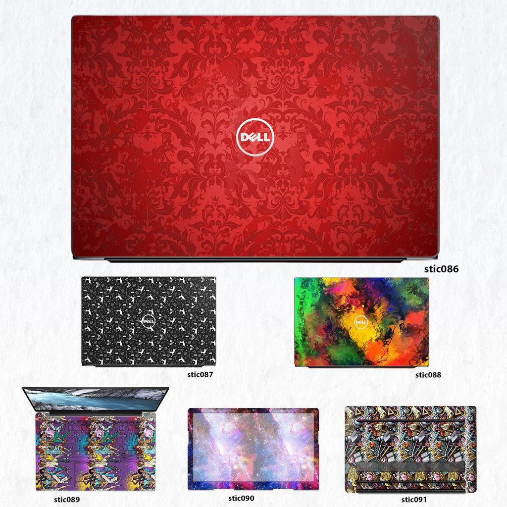 Skin dán Laptop Dell in hình Hoa văn sticker _nhiều mẫu 15 (inbox mã máy cho Shop)