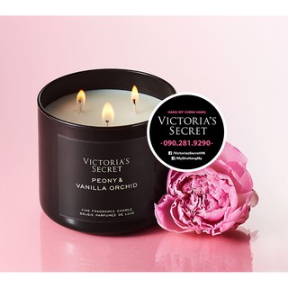 Nến thơm cao cấp Hương hoa Mẫu Đơn hoà quyện cùng Vani - Victoria's Secret Mỹ