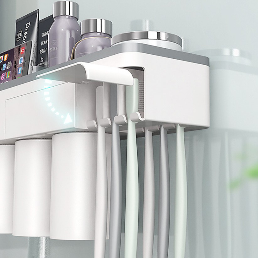 Kệ để đồ nhà tắm hút chân không và  miếng dán tường - FUNSHOP - Cobi Home