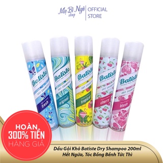 Dầu Gội Khô Batiste Dry Shampoo 200ml Hết Ngứa, Hết Bết Dính Tóc Bồng Bềnh Tức Thì