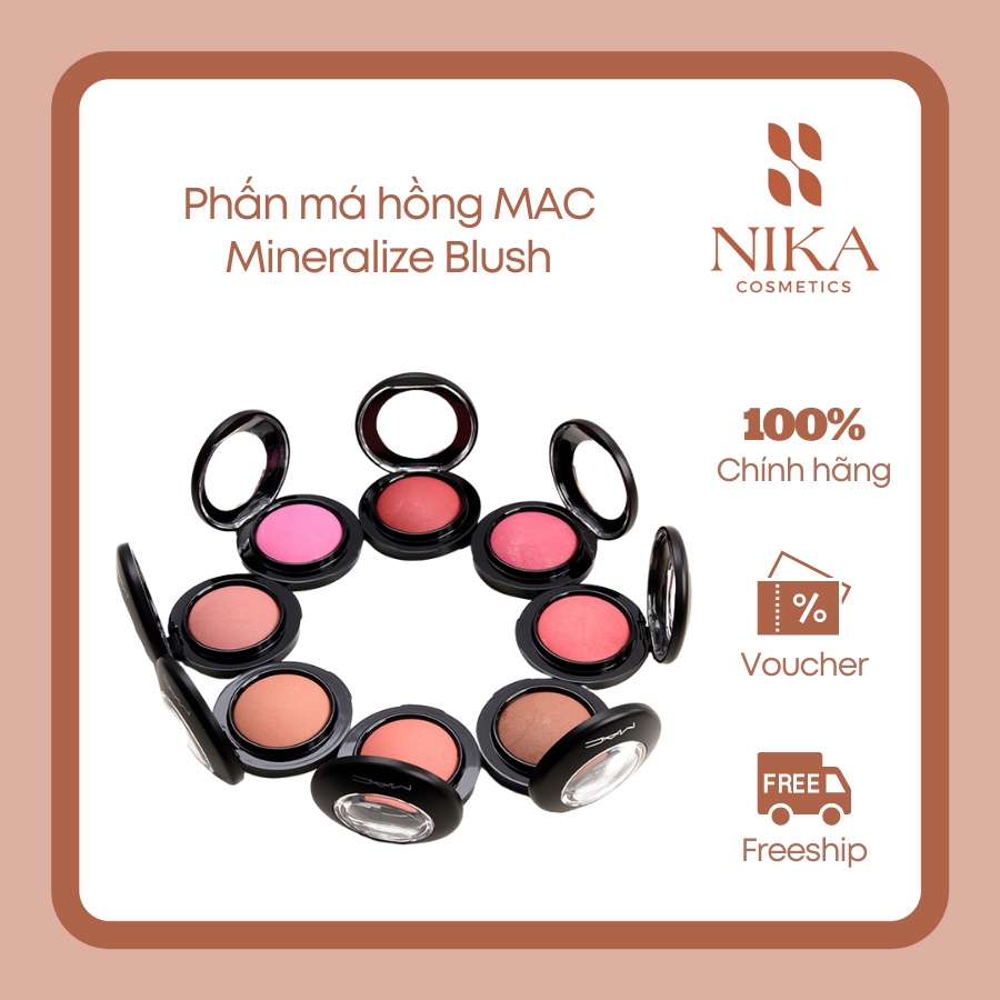 [NIKA STORY] Phấn má hồng Mac Mineralize Blush 3.2g