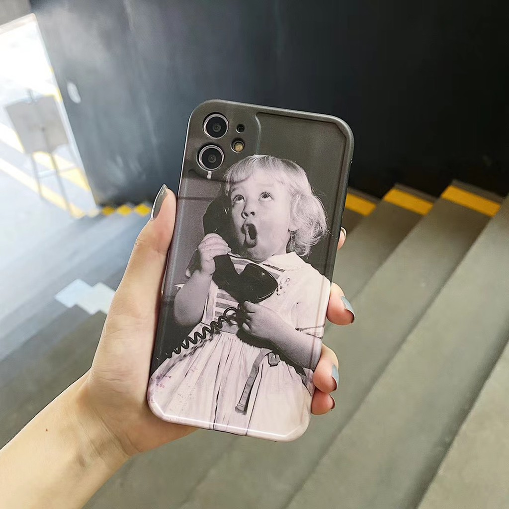 Ốp điện thoại in họa tiết đáng yêu cho iPhone 7 8 + X Xs Xr Xsmax 11 Pro Promax | BigBuy360 - bigbuy360.vn