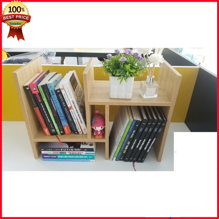 KỆ SÁCH GỖ ĐỂ BÀN MINI - KỆ ĐA NĂNG