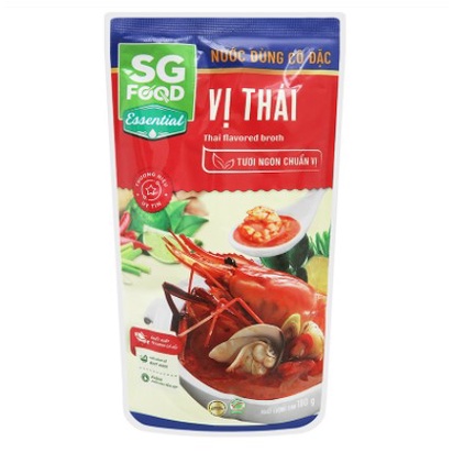 Nước Dùng Cô Đặc Vị Lẩu Thái SG Food Gói 150G Chính Hãng - 100% Nguyên Liệu Thiên Nhiên