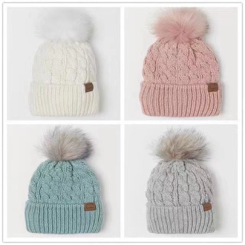 Mũ len vặn thừng HM