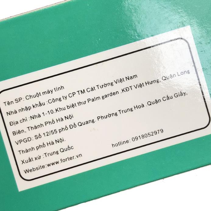 Chuột không dây Forter V181 Bảo hành 12 Tháng