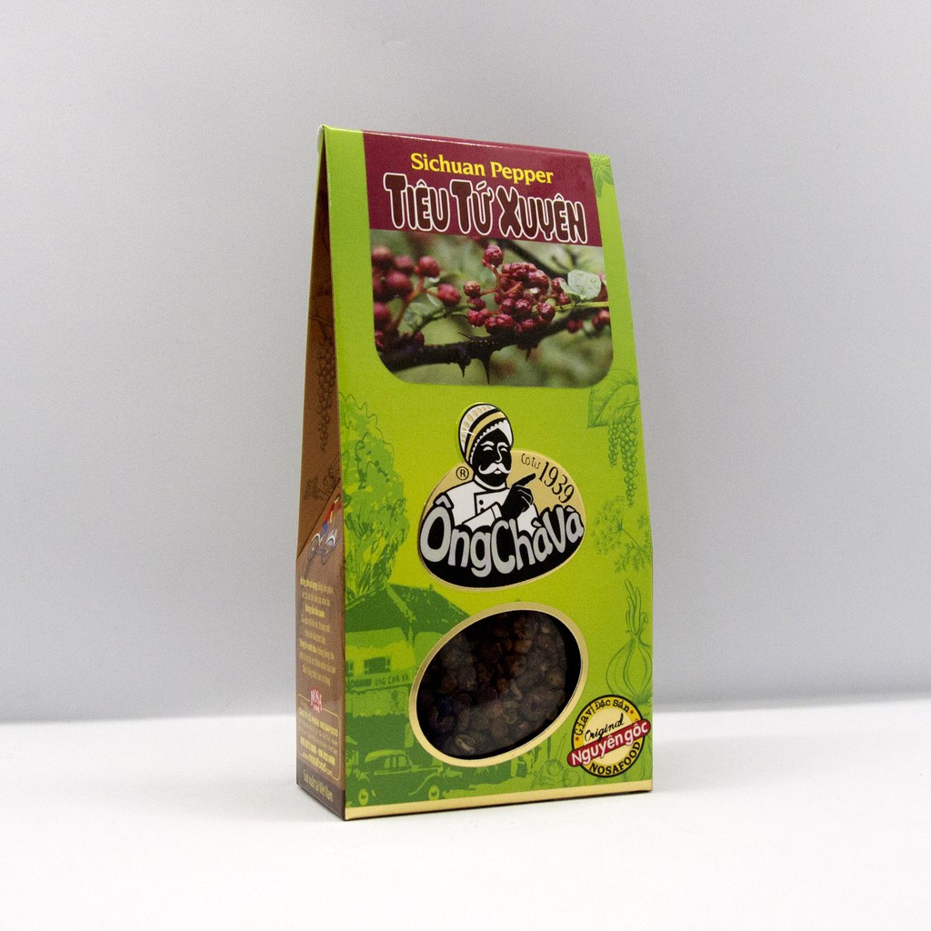 Tiêu Tứ Xuyên Ông Chà Và Thượng Hạng 12 gram (SICHUAN PEPPER) PREMIUM QUALITY