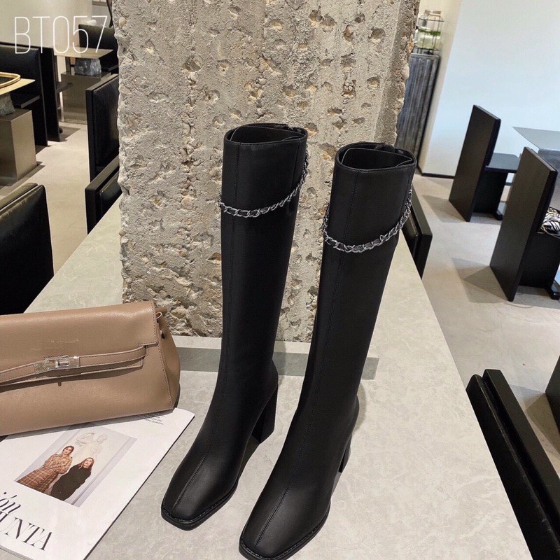 Bốt đùi xích Chất da siêu mềm, siêu đẹp Fullbox | BigBuy360 - bigbuy360.vn