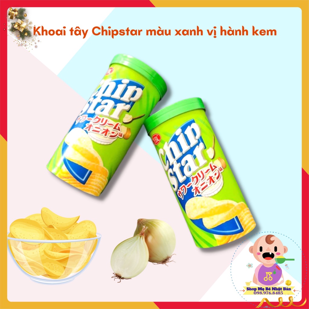 Snack Khoai Tây Chipstar Nhật Bản 50g