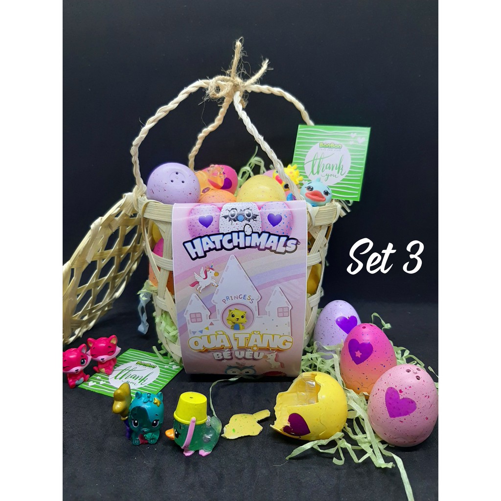 GIỎ TRỨNG HATCHIMALS - QUÀ TẶNG BÉ