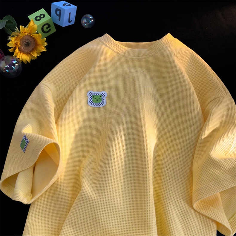 Áo Thun Ngắn Tay Cổ Tròn Dáng Rộng Thời Trang Mùa Hè Dành Cho Nữ