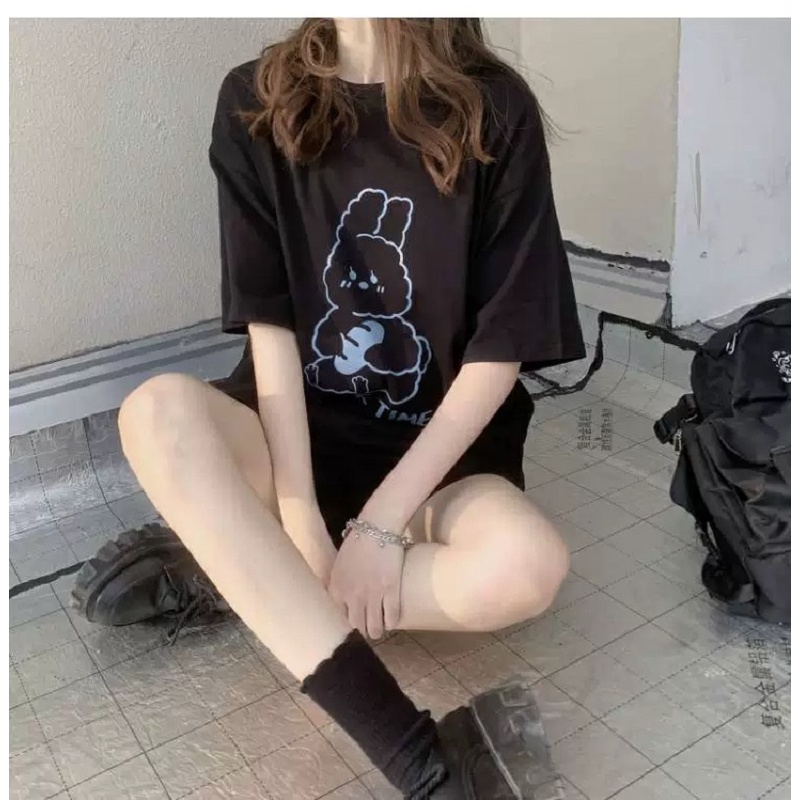 Áo Tun Nữ Form Rộng Hình Thỏ SNAK TIME  - ĐĂNG QUANG CLOTHER