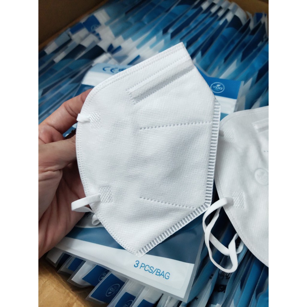 Khẩu trang 4 lớp kháng khuẩn VCD (bịch zip/3 cái)