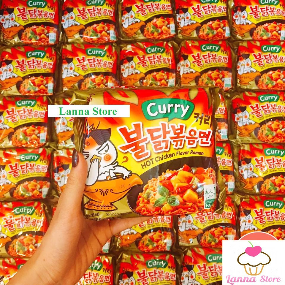 [Mã 77FMCGSALE1 giảm 10% đơn 250K] MÌ CAY CÀ RI SAMYANG - Hàn Quốc 🇰🇷.