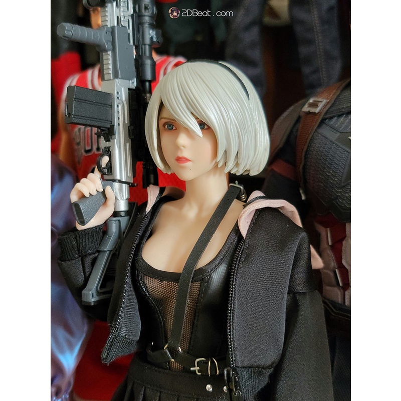 Head / Đầu búp bê, figure nữ 1:6 2B trong NieR: Automata chính hãng Toys Park