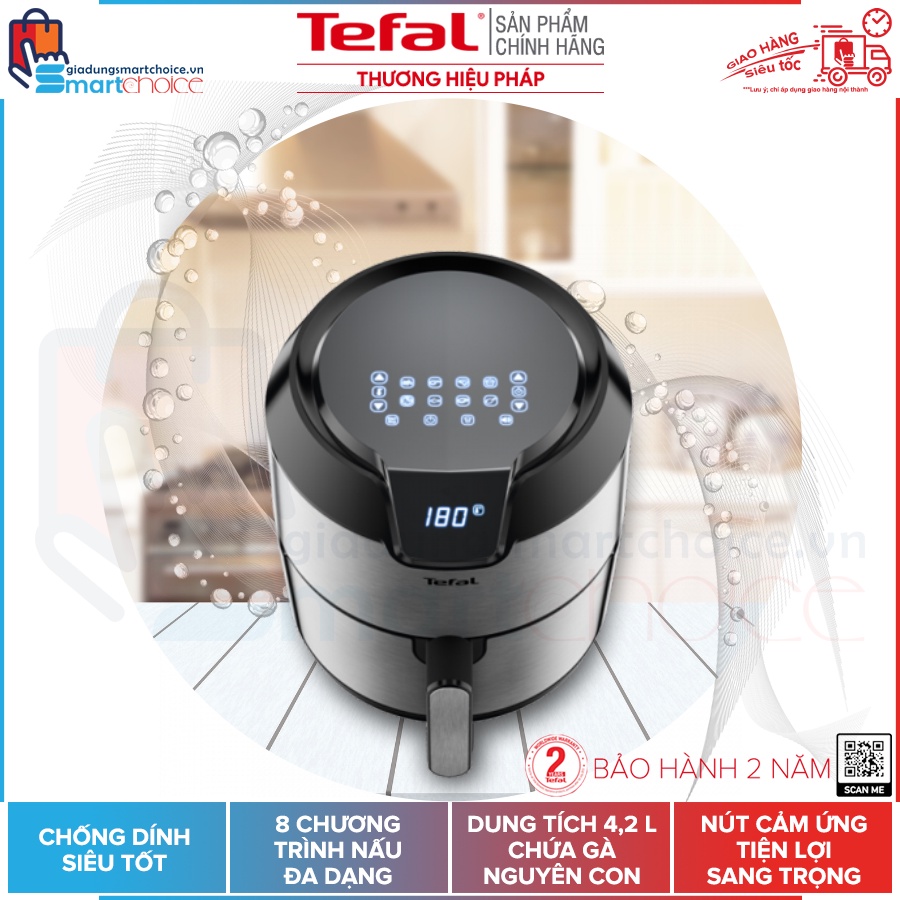 Nồi chiên không dầu Tefal EY401D15