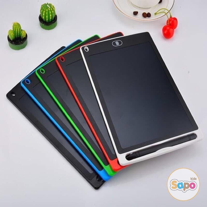Bảng Viết Tự Xoá,Bảng Vẽ Điện Tử LCD 8.5 inch Thông Minh Tự Động Xoá Thúc Đẩy Tư Duy Sáng Tạo Cho Bé SAPO KIDS