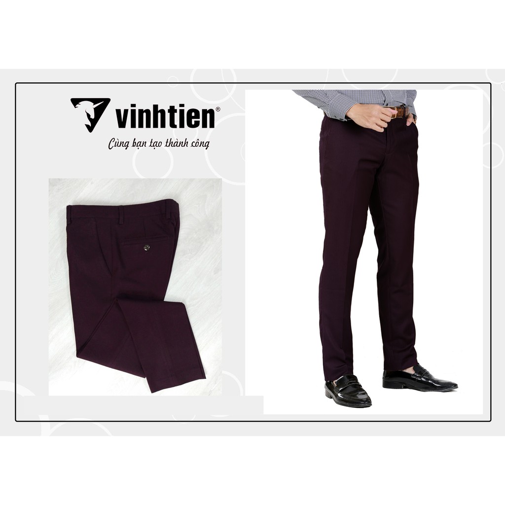 Quần tây 0ly trơn slimfit 299 Vĩnh Tiến | BigBuy360 - bigbuy360.vn