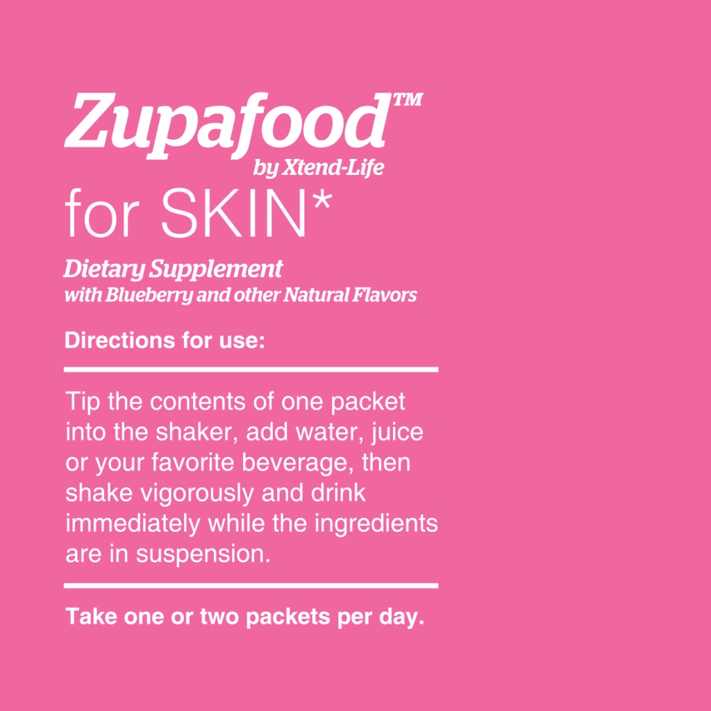 [Hỏa tốc] Siêu thực phẩm đẹp da Xtend Life Zupafood for SKIN (30 gói)