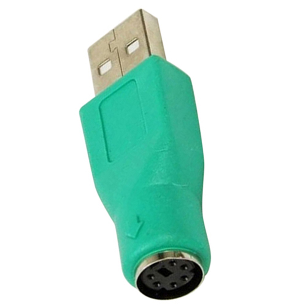 Đầu Chuyển Đổi USB Male Sang PS2 Female Màu Xanh Lá Cây Mát Mẻ BMM1 Cho Bàn Phím Và Chuột