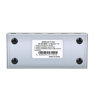 Bộ chia HDMI 1 ra 4 2K*4K DTECH cao cấp