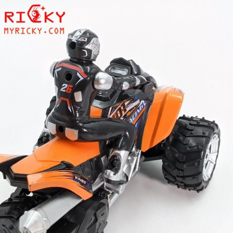 [Khai trương giảm giá] Moto 3 bánh vượt địa hình Rock Crawler điều khiển - tỉ lệ 1:12