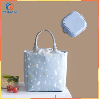 Túi giữ nhiệt đựng hộp cơm chống nước có quai xách tiện dụng