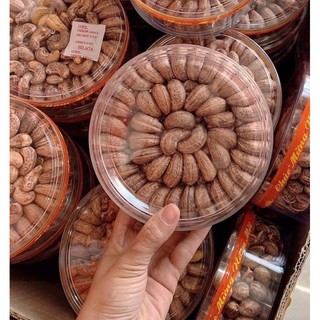 Hạt điều rang muối vỏ lụa loại A cồ 500gr