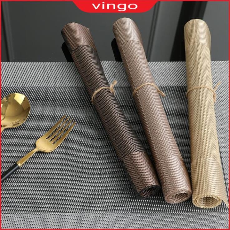 Tấm lót bàn ăn cách nhiệt PVC cao cấp chống trơn trượt vingo.vn