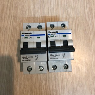 Cầu dao tự động 2 cực (2P) PANASONIC 20-63A