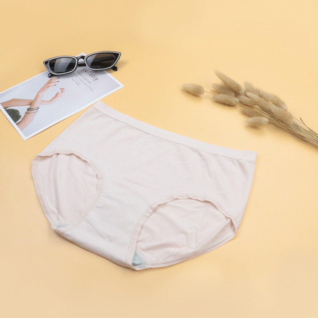 Quần lót nữ cạp cao gen bụng Luperi LUQL766 thiết kế không lằn mông kháng khuẩn khử mùi
